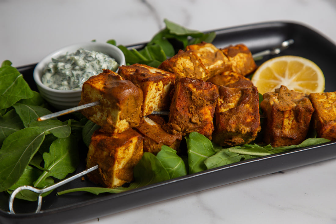 Butter Me Up Paneer Skewers