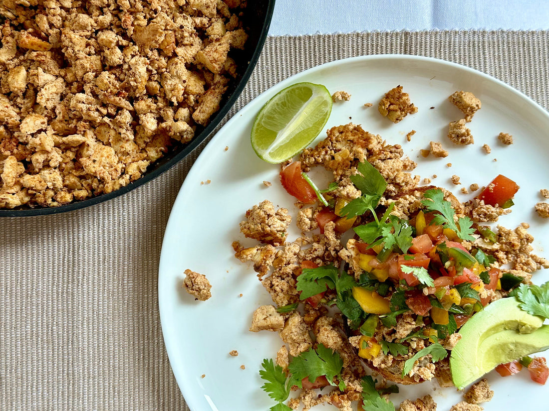 Low FODMAP Scrambled Tofu