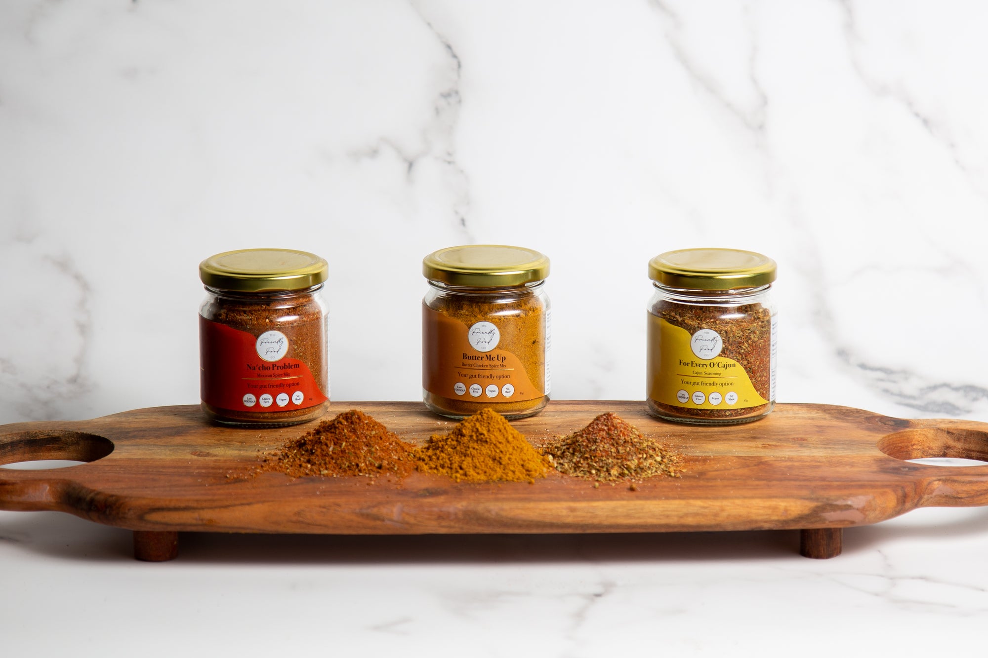 The Friendly Food Co Trio Spice Set
