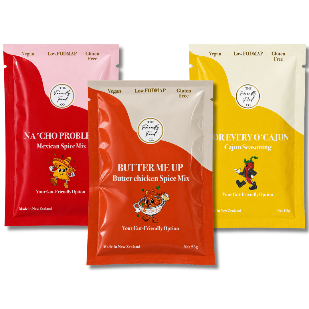 3 pack of low fodmap spice mixes