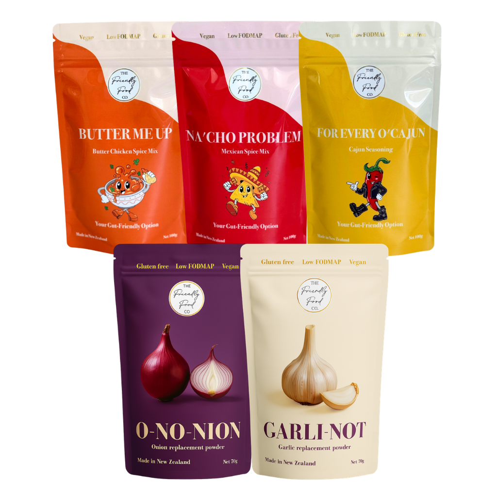 Low FODMAP flavour solutions pack by The Friendly Food Co