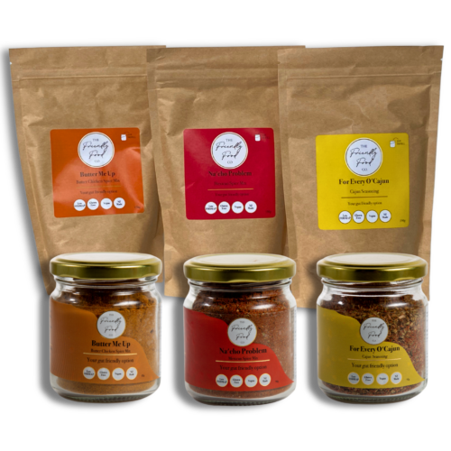 Spice Up Your Life Bundle: Trio Jar Set + Trio Refill Set